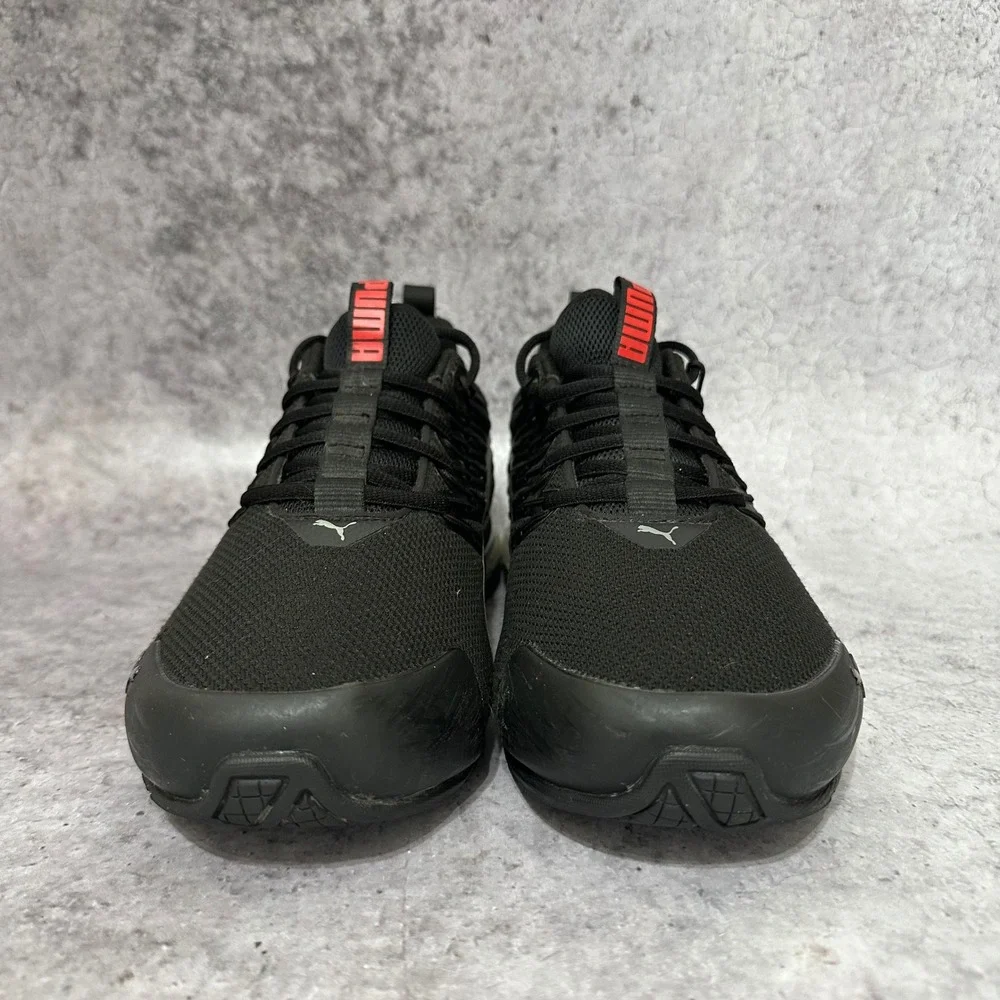 Puma Voltaic Evo Men Size 10 Black Running Shoes 379601-01 10CELL Athletic
